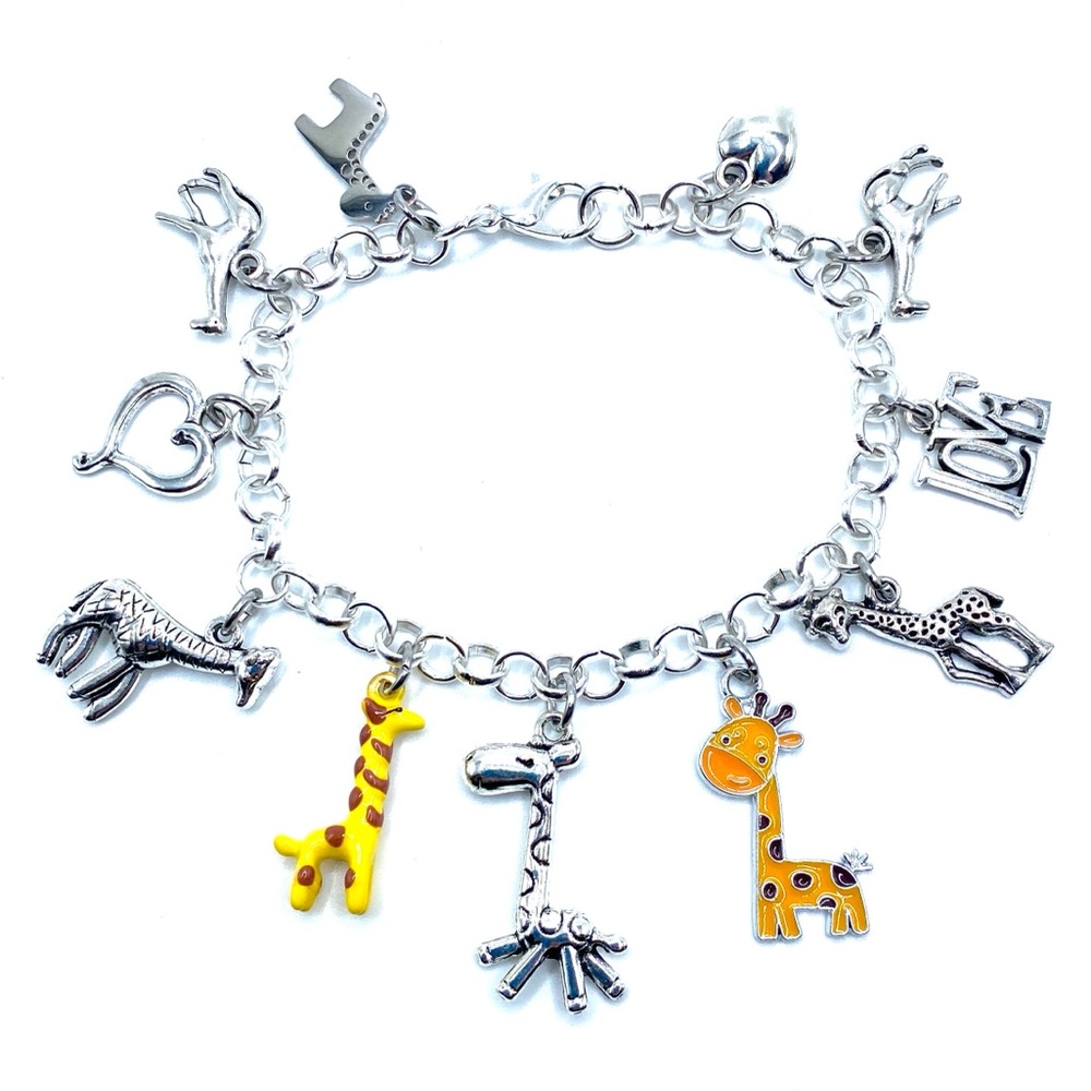 Giraffe Charm Bracelet